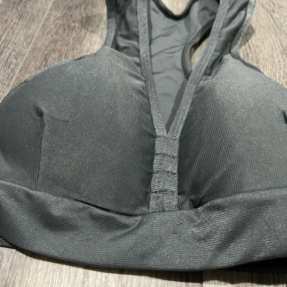Estilosa‎ Grey Ribbed Sports Bra